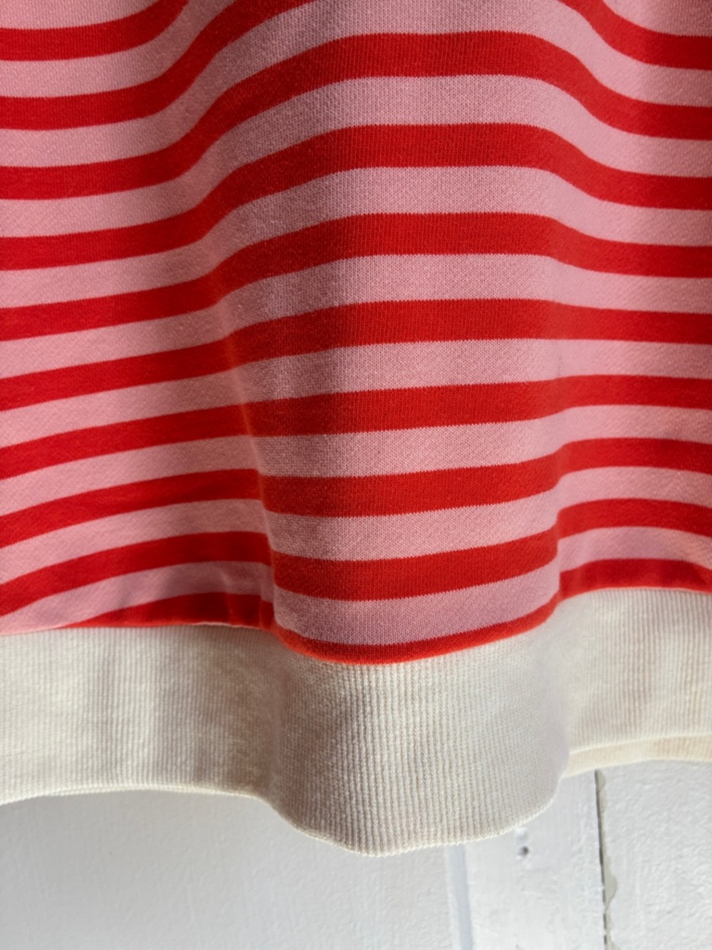 UEU Oversized Striped Crewneck Long Sleeve Color Block Pullover
Sweatshirt - Picture 6 of 8